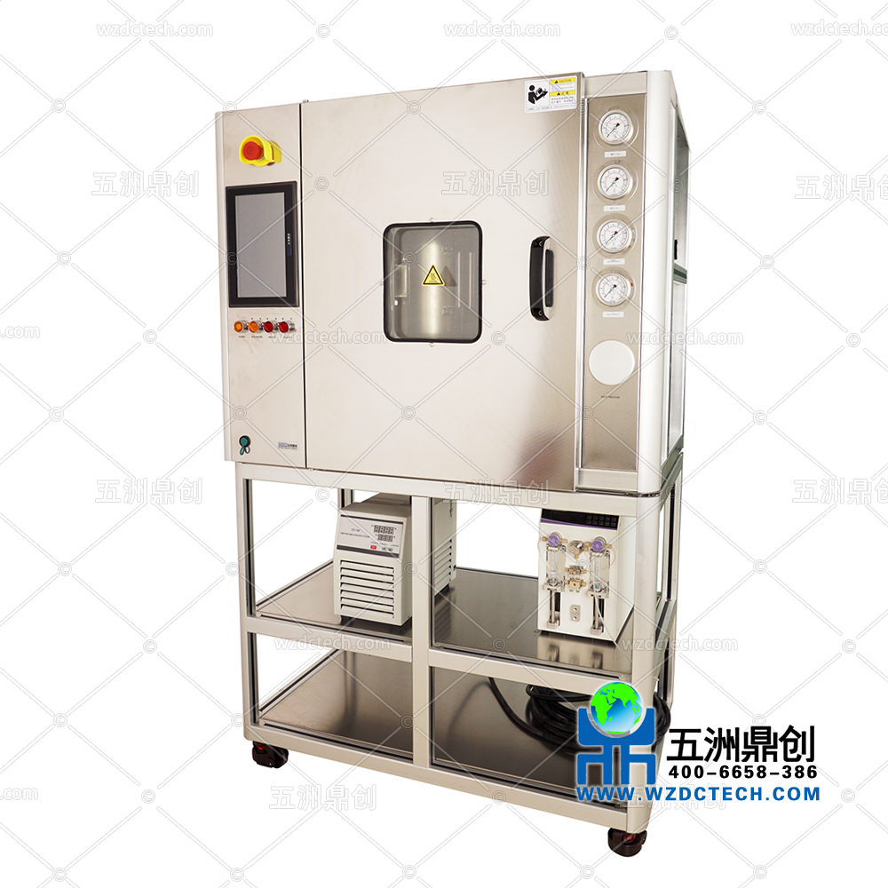 Box-type thermostatic double single-channel micro-reactor de